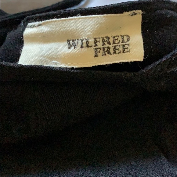 Wilfred Free (Aritzia) Black Slip Dress - Picture 2 of 3